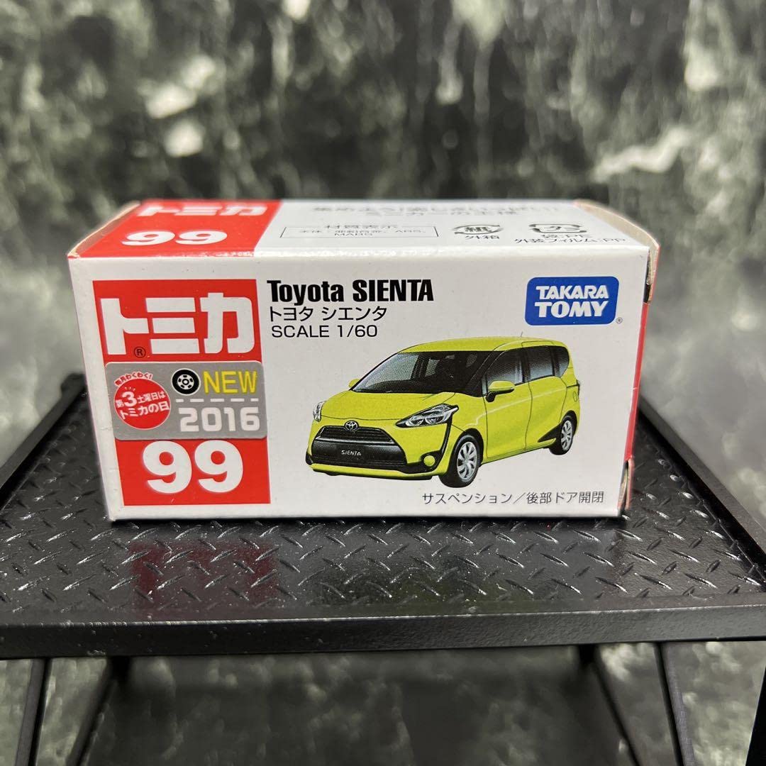 Amazon.co.jp: 初版トミカ No.99 トヨタ シエンタ 新車シール付 絶版 