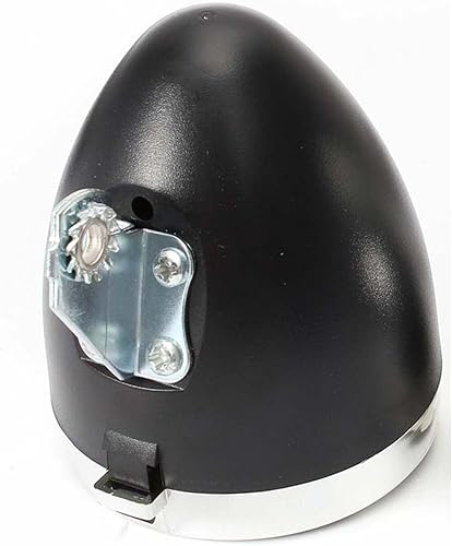Miniatura 2 de Kadimendium Luz delantera de bicicleta, faro retro negro fácil de instalar con soporte para ciclismo