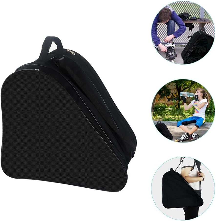 Toddmomy Roller Roller Skating Bag Travel Tote Bag Travel Backpack for Women Container Skates Storage Skates Pouch Ice Carrier Skating Shoe Pouch s