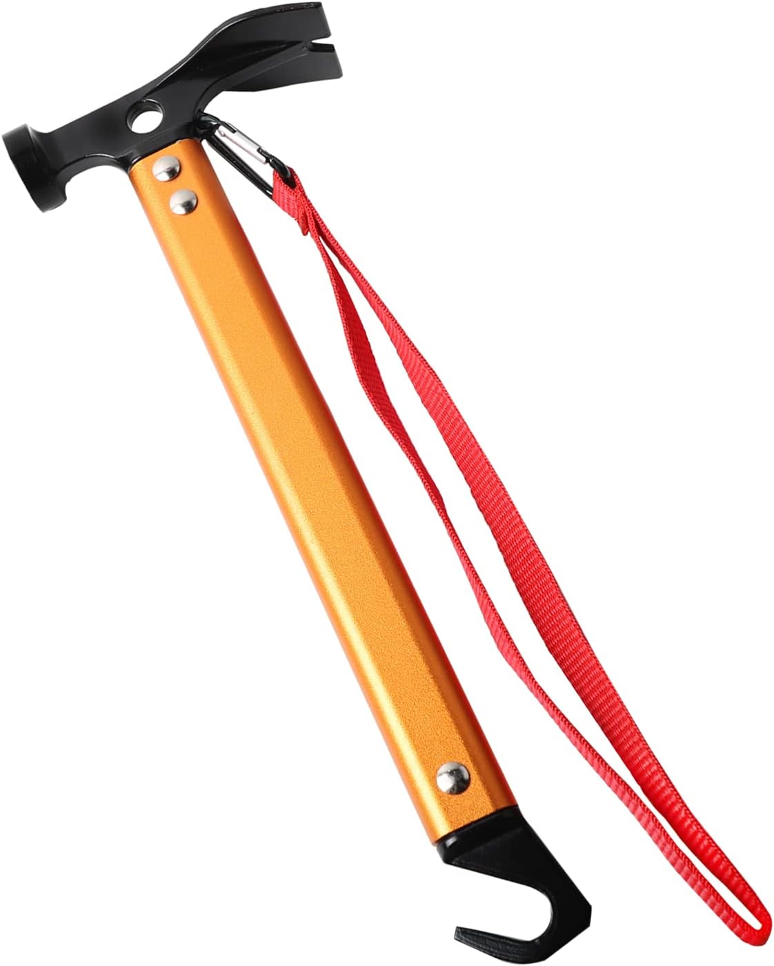 Carbon Steel Aluminum Camping Hammer, 12" Small Lightweight