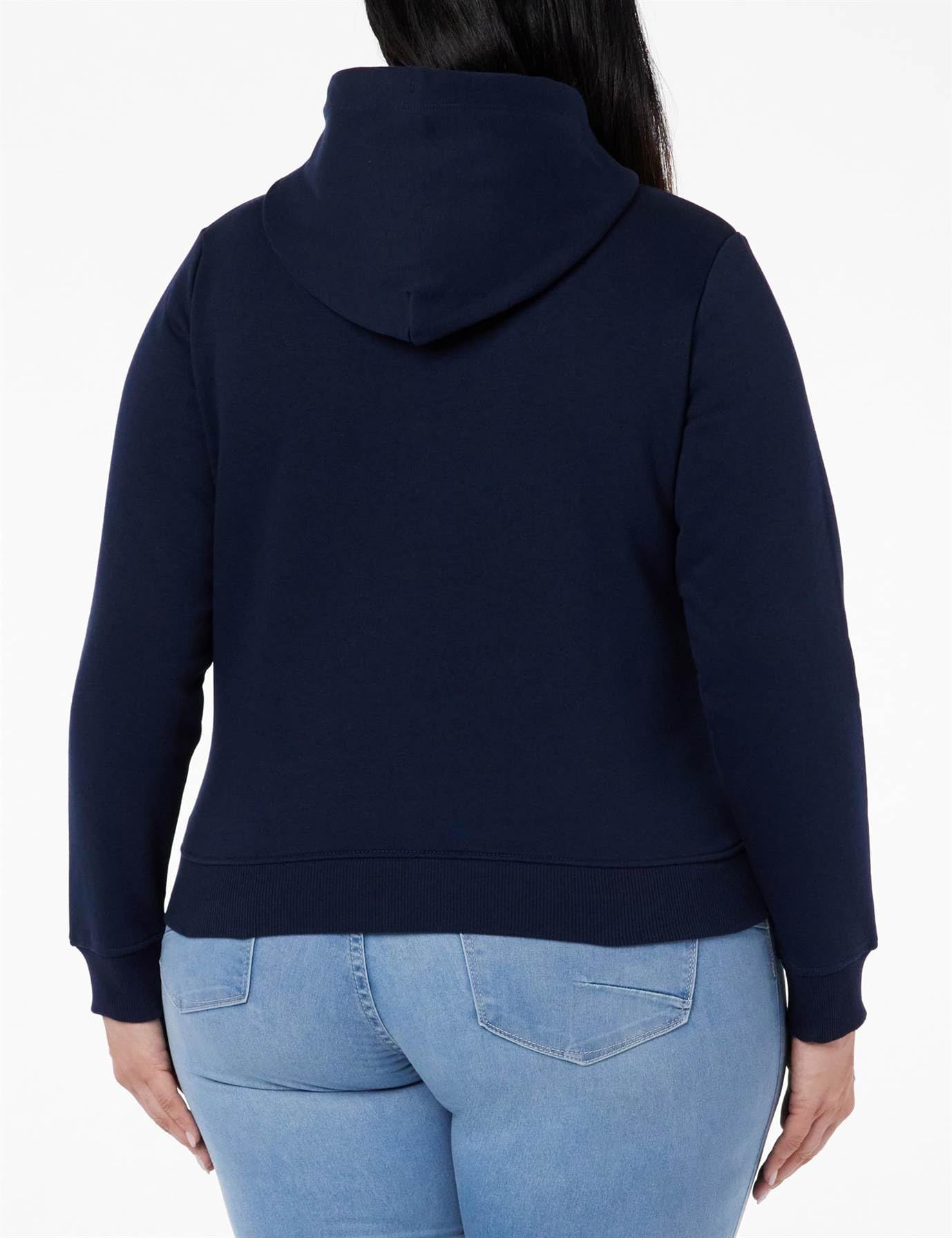 Tommy Jeans Donna Felpa Regular Fit con Cappuccio