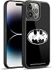 Funda Gel Armor Head Case Designs con licencia oficial de Batman DC Comics logos de mármol [Protección contra caídas de grado militar] para Apple iPhone 14 Pro Max 1