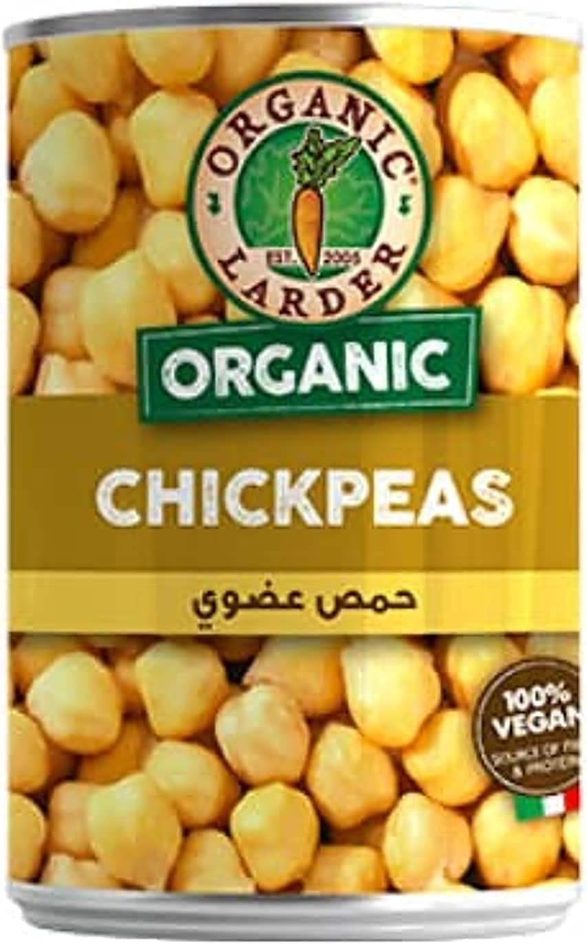 ORGANIC LARDER ORGANIC CHICK PEAS 400G