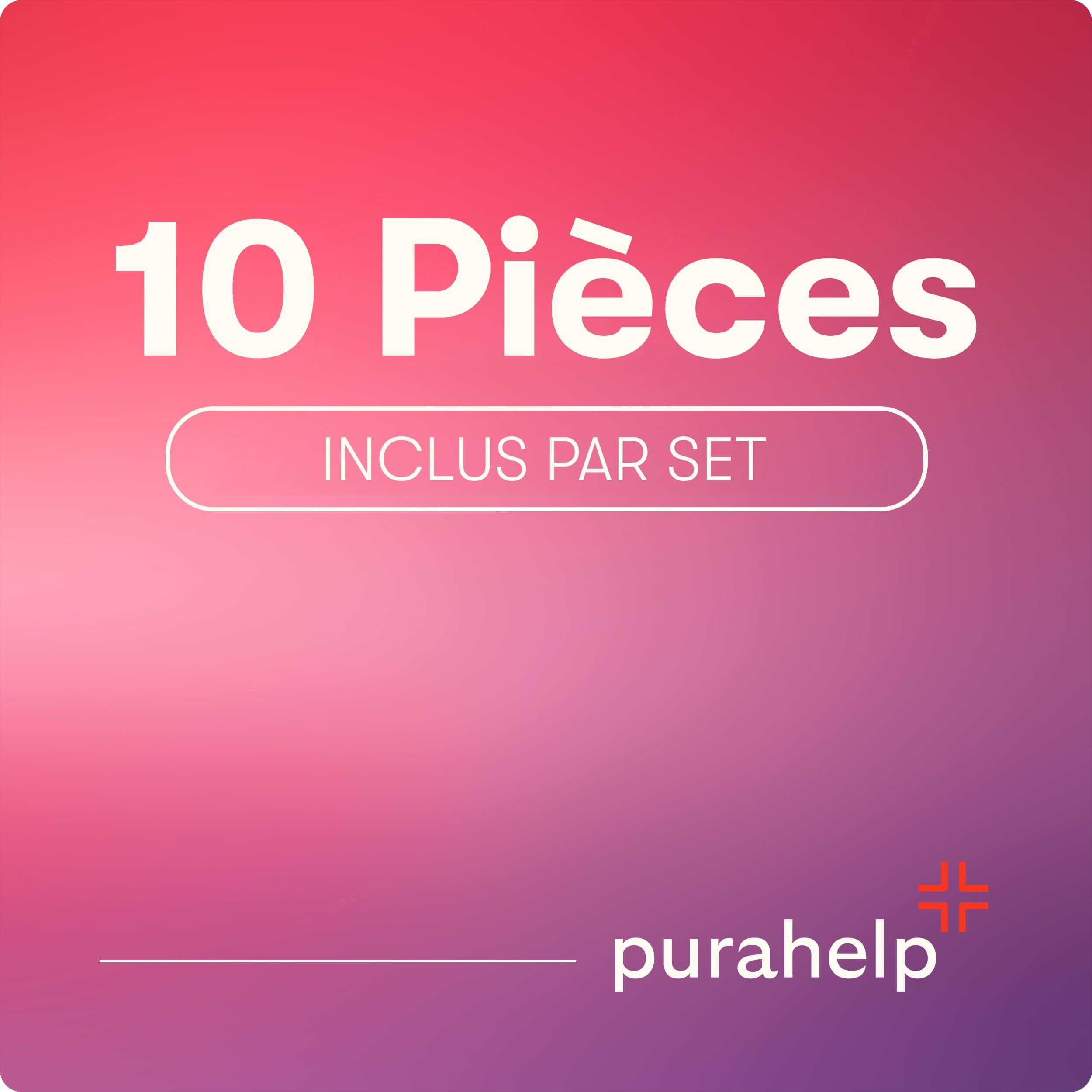 PURAHELP® Couverture de Survie [Lot de 10] - 210 x 160 cm | Couvertures d'Urgence pour Premiers Secours, Randonnée & Voiture - Imperméable pour Camping, Outdoor & Urgences