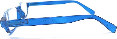 Miniatura 3 de The Noble - Gafas de lectura de media luna, semiluna, sin montura 2.00, color azul