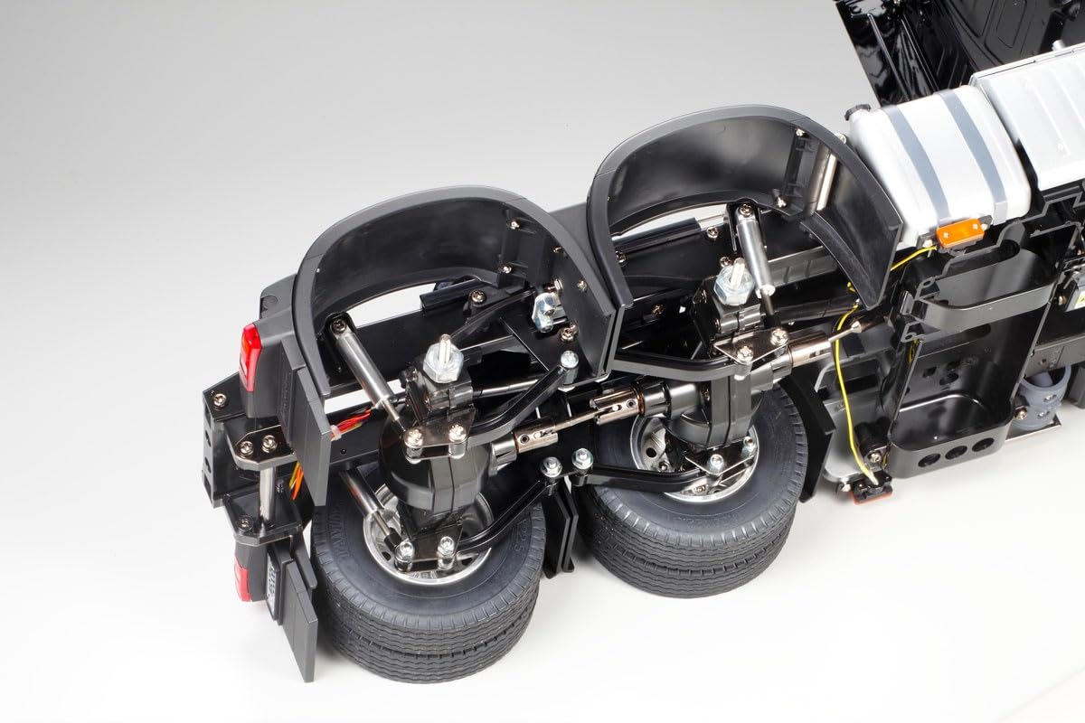 TAMIYA 300056348 1: 14 RC MB Actros 3363 giga SP. 6 X 4, Nero