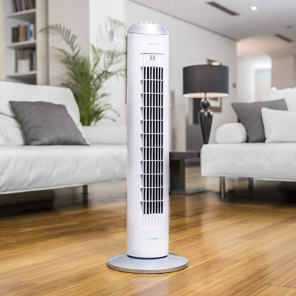 Cecotec Wentylatory kolumnowe (EnergySilence 9090 Skyline) (84 cm, białe)