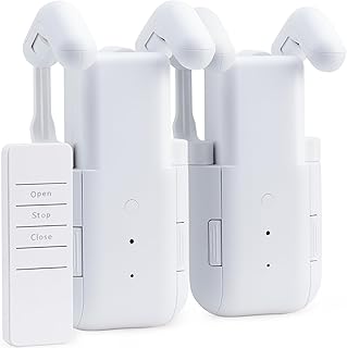 Automatic Curtain Opener 2 Pack: Smart Electric Curtains Closer Robot wi...