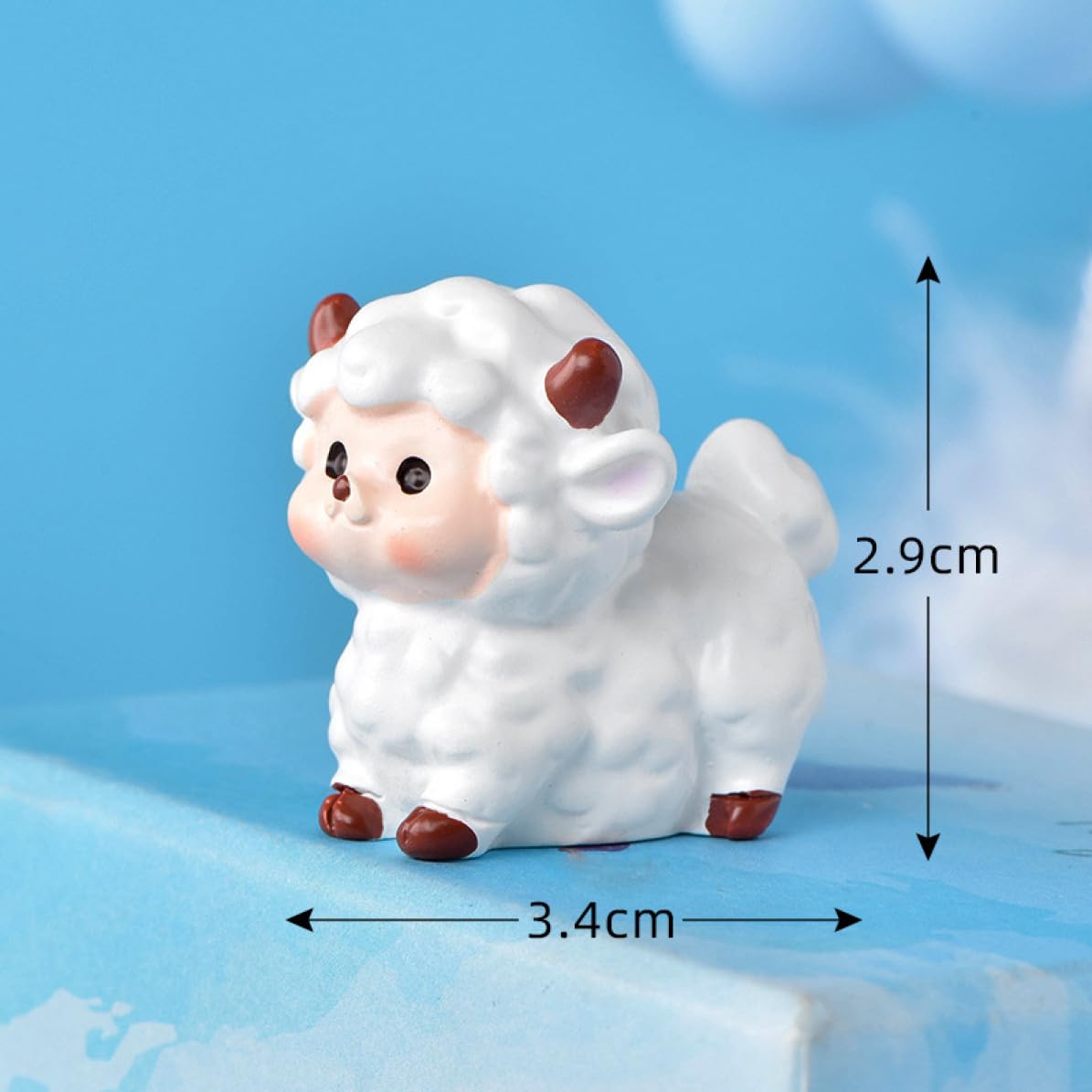 Amazon.co.jp: ガーデニング オブジェ 置物 ひつじ タイプ2 羊の