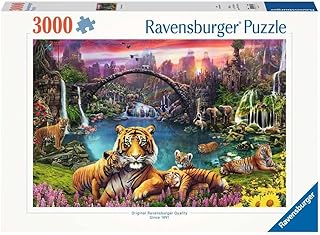 Comprar Ravensburger-Tiger in paradiesischer Lagune Animals-Wild Puzzle 16719-Puzzle (3000 Piezas), diseño de Tigre paradisíaca, Multicolor, 48 x 32 (16719) The Forest Stewardship Council