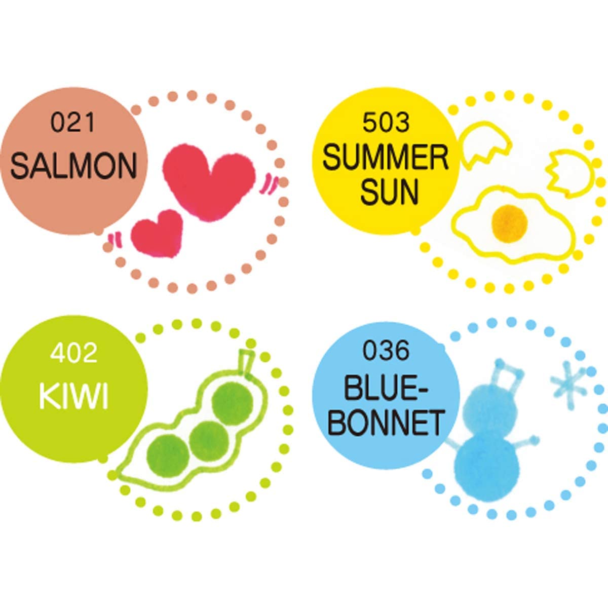 COLORFUL＊　4点 Amazon.com : Kuretake Zig Clean Color Dot Pens Water Based