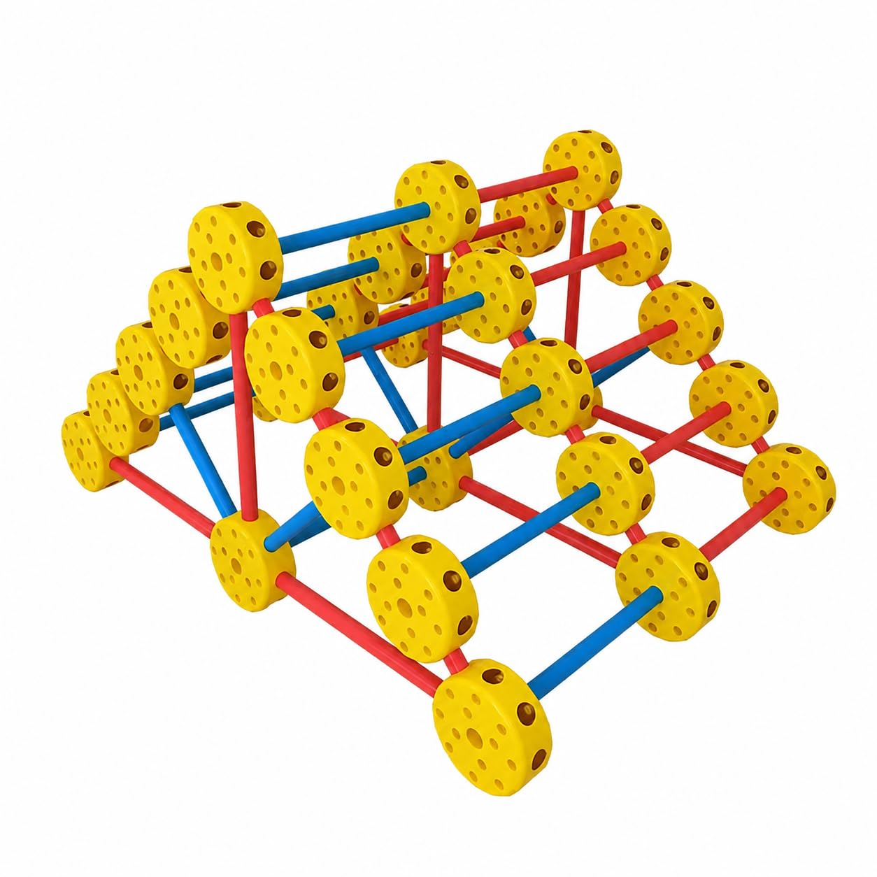 Klettergerüst Outdoor mit Rutsche, Spielturm für den Garten, 240 Teile, modulares Spielgerät für 3-6 Jahre, Modern, pädagogisch, körperför