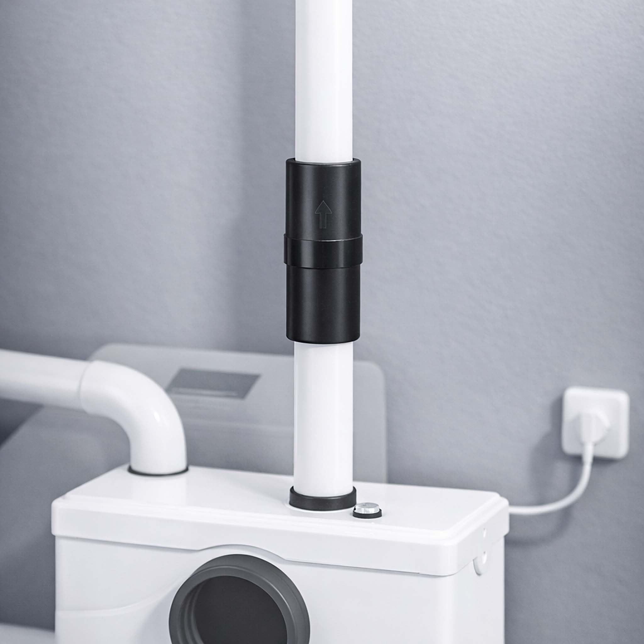 Zawór zwrotny Wiltec do małych systemów podnoszenia 3/1 600 W, zawór zwrotny DN40 o średnicy wewnętrznej 40 mm, gumowa część zamienna do systemów podnoszenia