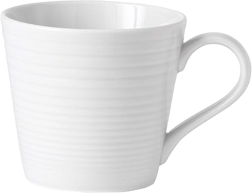 Royal Doulton Exclusivamente para Gordon Ramsay Maze - Taza blanca, 1 unidad (paquete de 1)