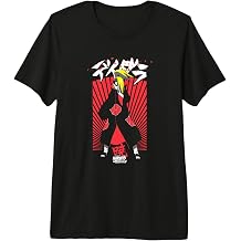 Naruto Shippuden Deidara Jutsu with Kanji Anime Premium Tri-blend T-Shirt