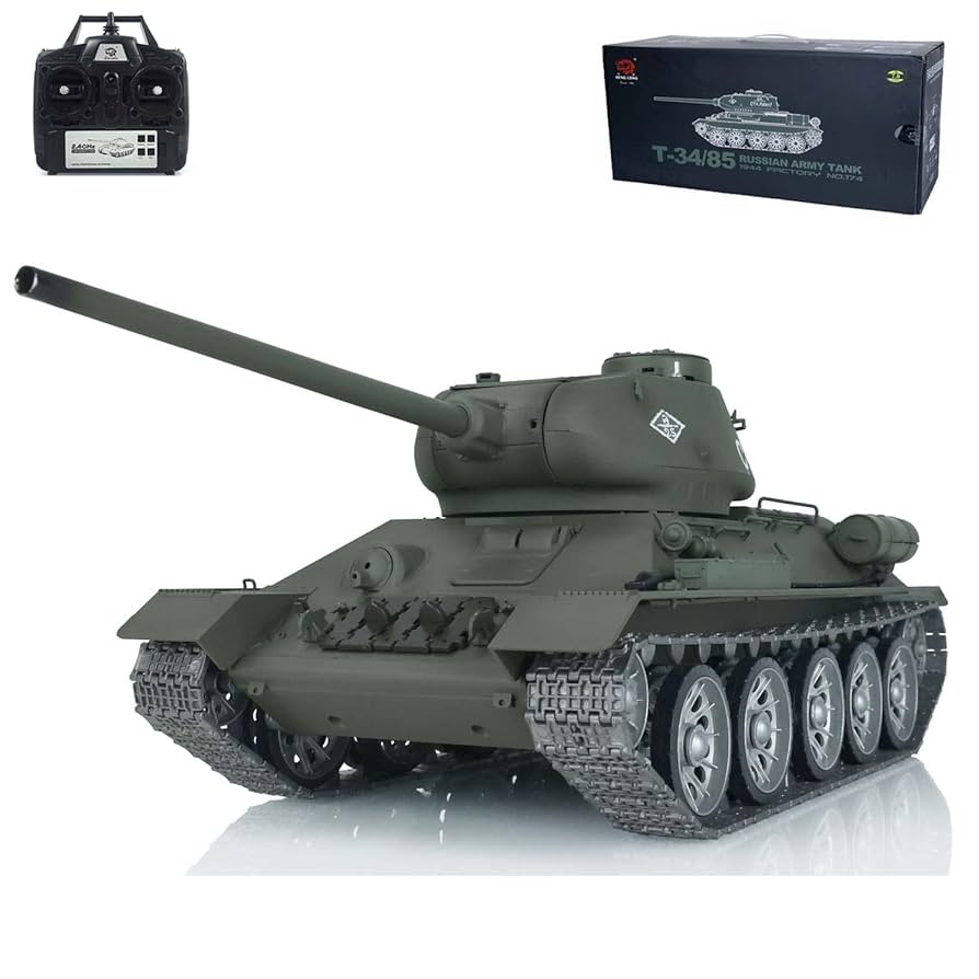 1/16サイズ戦車ラジコン　ソ連T34　ヘンロン3909-1　基板7.0 1/16サイズ戦車ラジコン ソ連T34 ヘンロン3909-1 基板7.0 Amazon