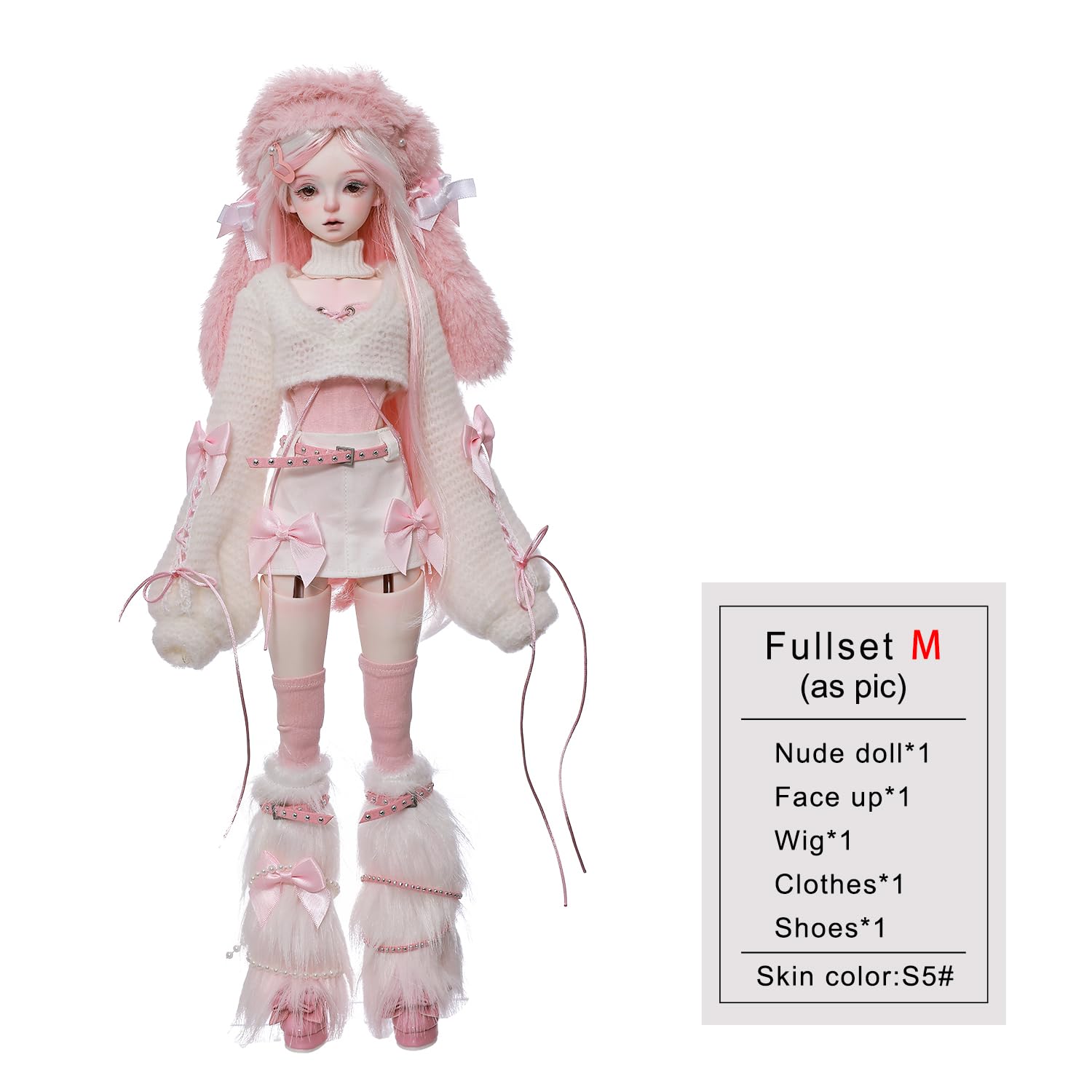 1/4 Celia Fullset M BJD Puppe Harz Spielzeug für 15 + Jahre Alt