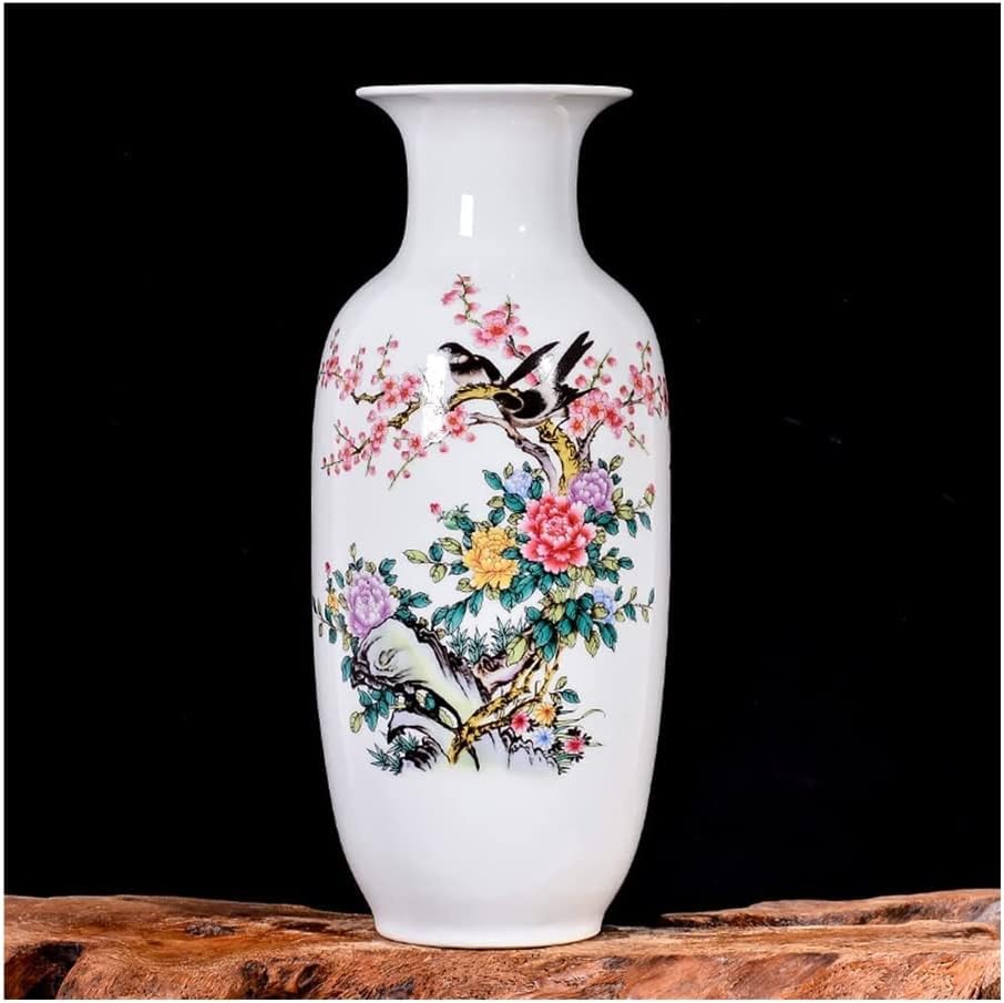 Ornamental vase Chinoiserie Jingdezhen Porcelain Vase