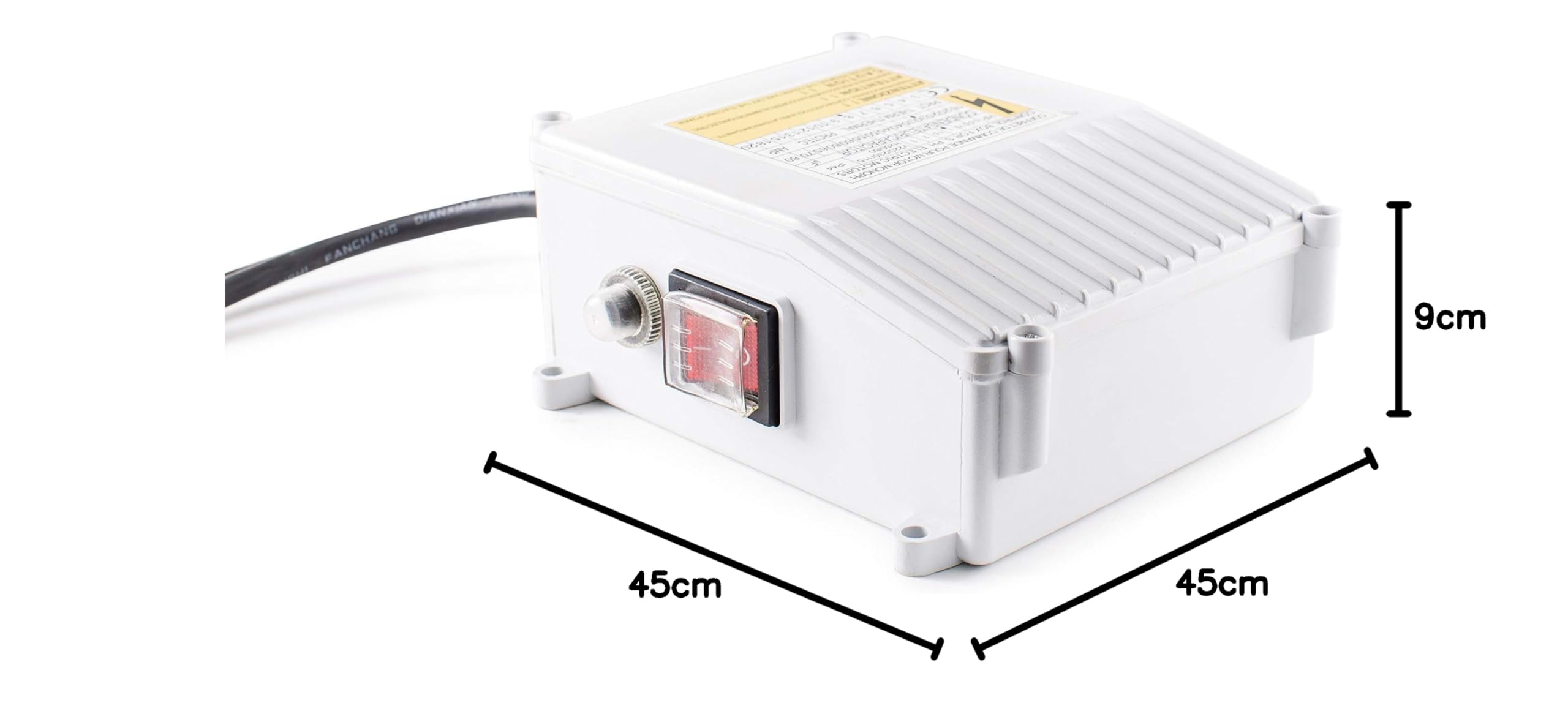 TIGMIG Pompa Sommersa Per Pozzi 750 W, 10m, Portata Max 2700 litri/h, Acciaio Inox 304, Protezione IP68, Pompa Immersione Sommergibile, Pozzi Profondi, Terreni Agricoli, Irrigazione, Drenaggio Cantine