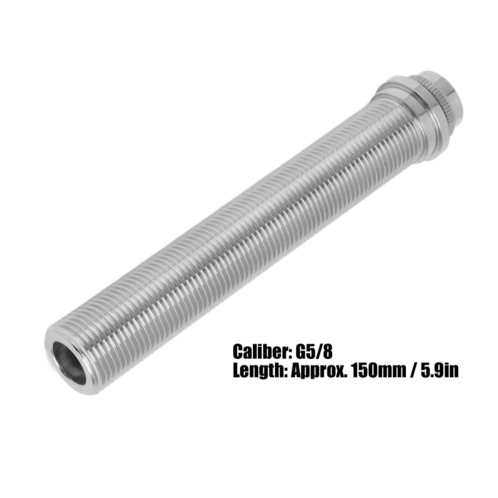 150mm Birra Rubinetto Estensione,Bar Rubinetto Birra Chiusura Distributore,Birra Birra Rubinetto G5/8 Tubo di Prolunga per Fusto Regolabile Distributore Birra Rubinetto Home Brewing