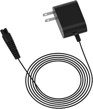 Replacement for Voweek Electric Spin Scrubber 9V Charger,Compatible with Voweek SP02/VWS211/ LABIGO LA1 Electric Spin Scrubber Power Cord Charger1Pcs