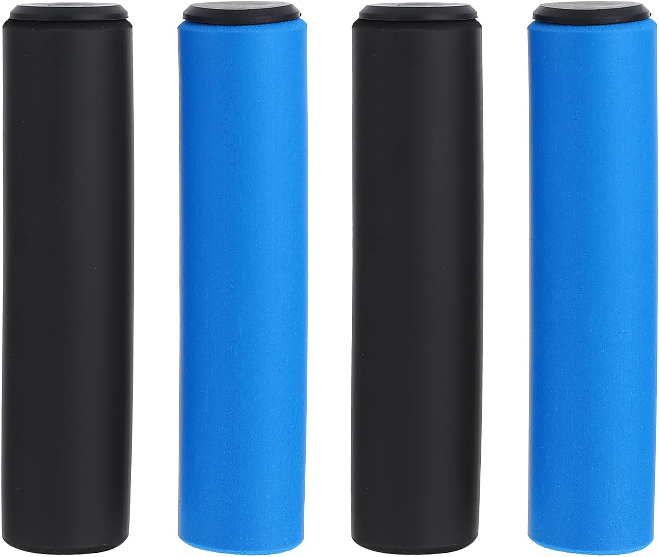 2 Pairs Bicycle Grip Bike Handle Sleeves Motorcycle Grips Mountain Bike Handle Cushion Covers Foam Bar Sponge Set