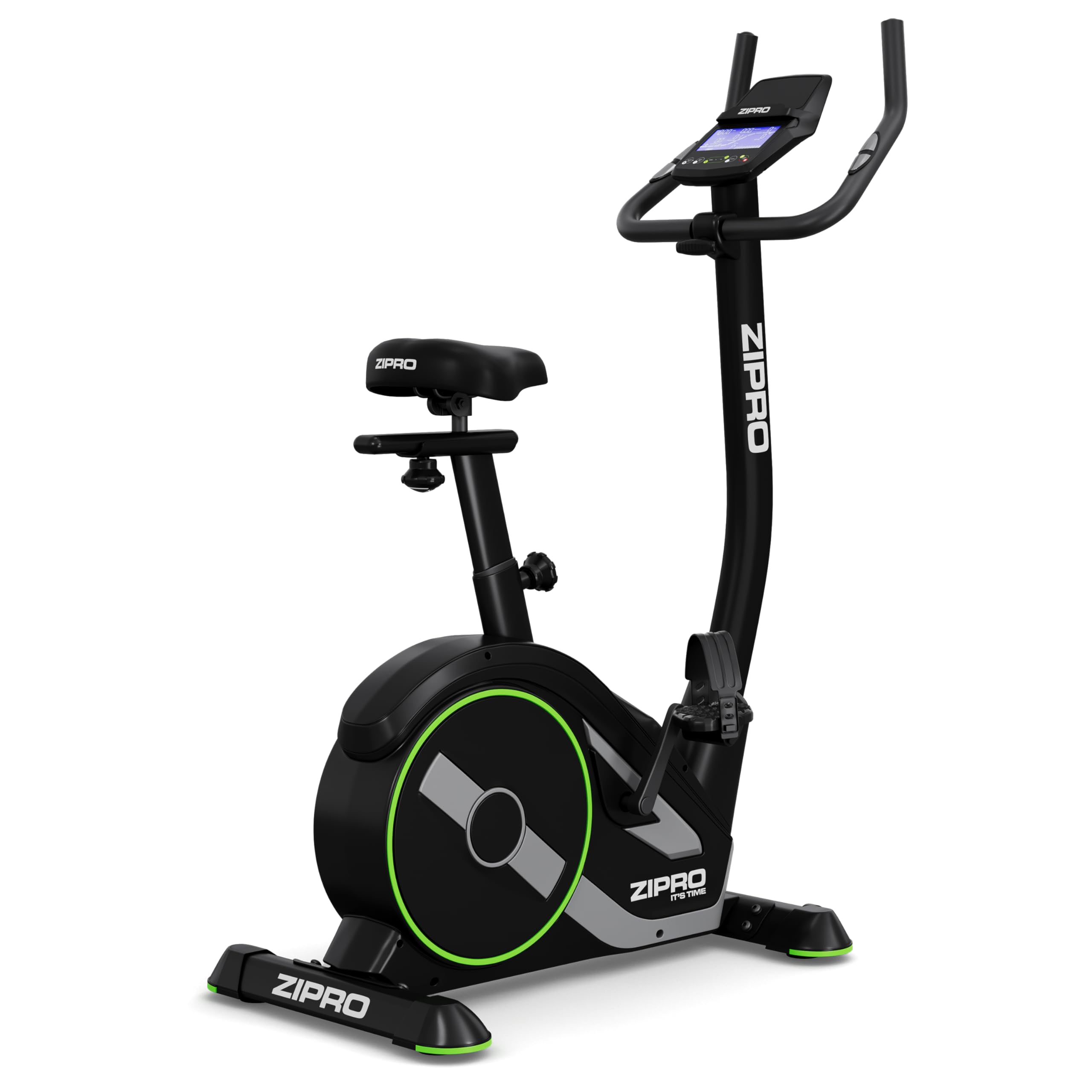 Zipro Cyclette Rave, Fitness Bike Ergometrico, Trainer Magnetico per Bicicletta, Ergometro fino a 120 kg, Bici da Interno, Cyclette per Allenamenti Domestici, Cyclette da Ciclismo con Cavo
