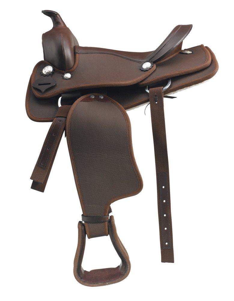 HORKA selle polyvalente Okki 16 pouces cuir synthétique noir