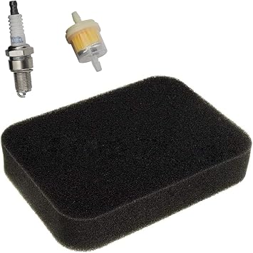Air Filter with Spark Plug Fuel Filter for Generac GP5500 GP6500 GP6500E GP7500 GP7500E GP8000E H5500 H7500 RS5500 RS7000E Generator