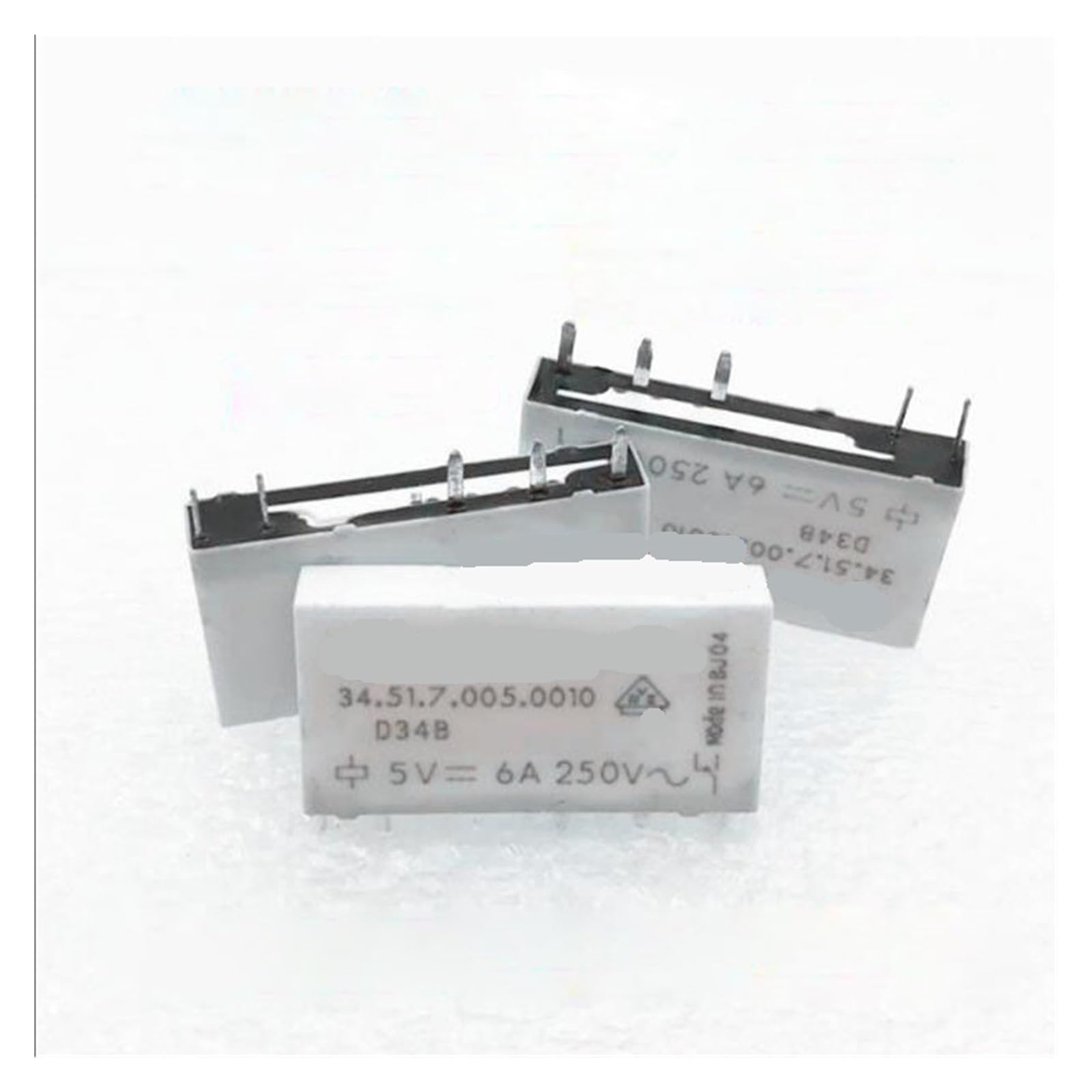OSHZIKJII 5V relay 345170050010 5VDC 6A 5PIN(1PCS)
