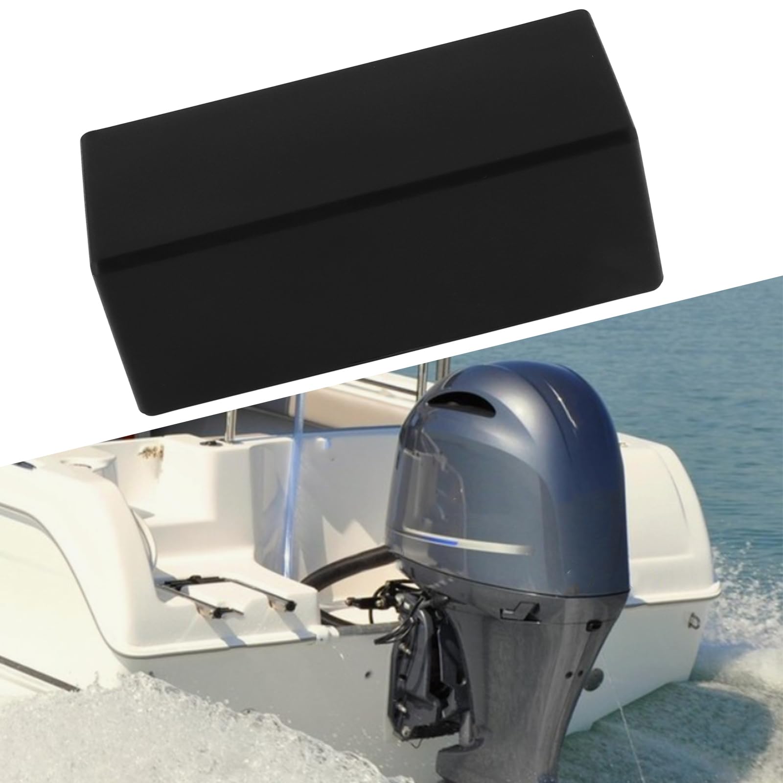 Create idea Boots-Transom-Saver-Außenbordmotor-Motorhalterung Kompatibel mit Yamaha 4-Takt 2-Takt 30 PS-200 PS