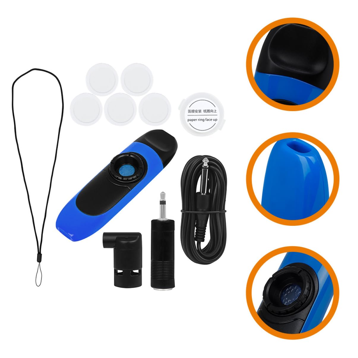 Toyvian 3juegos Kazoo Eléctrico Profesional De Rendimiento Para Adultos y Instrumento Musical Único y Divertido Para Acompañamiento Guitarra Ukelele Violín y