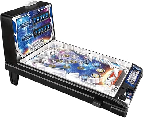 Amazon Co Jp ミニピンボールゲーム機卓上エンターテイメントゲームライトと男の子と女の子のための音響 文房具 オフィス用品