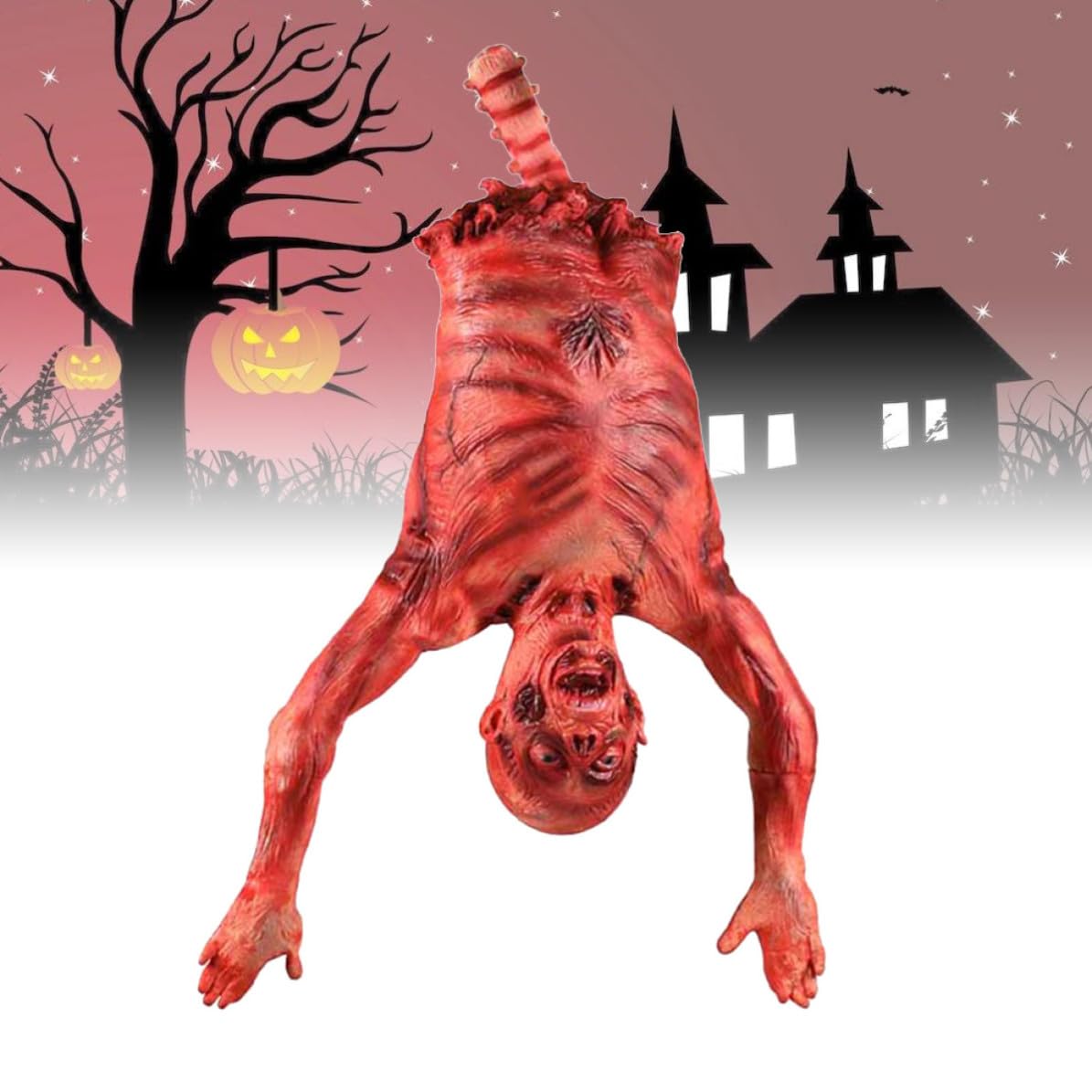 Fantôme Pendu Halloween Décor Maison Fantôme en Écume Léger