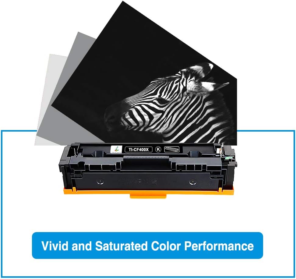 Exclusive Discount 60% Price TRUE IMAGE Compatible Toner Cartridge Replacement for HP 201X CF400X 201A CF400A Color Laserjet Pro MFP M277dw M277c6 M252dw M252n M252 M277 M277n 277dw Ink Printer (Black, 2-Pack)