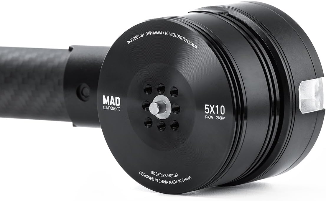 5X10 Red-CW 240KV/2270 Drone Arm Set Integrated Propulsion Combo multirotor Quadcopter Drone RC Hobby rig