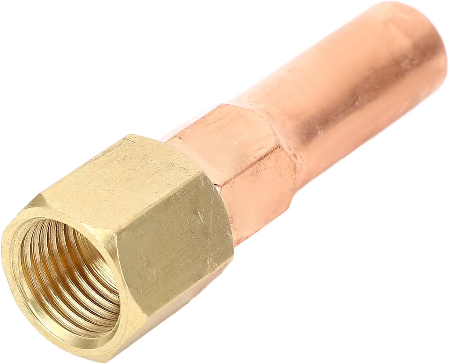 M16 Welding Torch Nozzle Threaded High Efficiency Heating Copper Construction Welding Tool Multipurpose Welding Cutting Welding Tool for DIY and Use