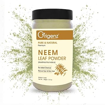 Origenz Premium Neem Leaf Powder for Hair & Skin 100gm (Pack of 1)