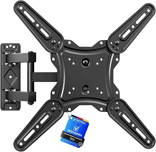 GRIFEMA GB1010 Soporte TV Pared para 26–65″, Universal Soporte Television Pared Giratorio, Inclinable y Articulado con Brazo TV Extensible, Soporta 35 kg, VESA Máx 400x400mm