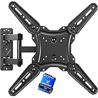 GRIFEMA GB1010 Supporto TV Parete per 26-65", Staffa TV con Braccio Girevole ed Estendibile