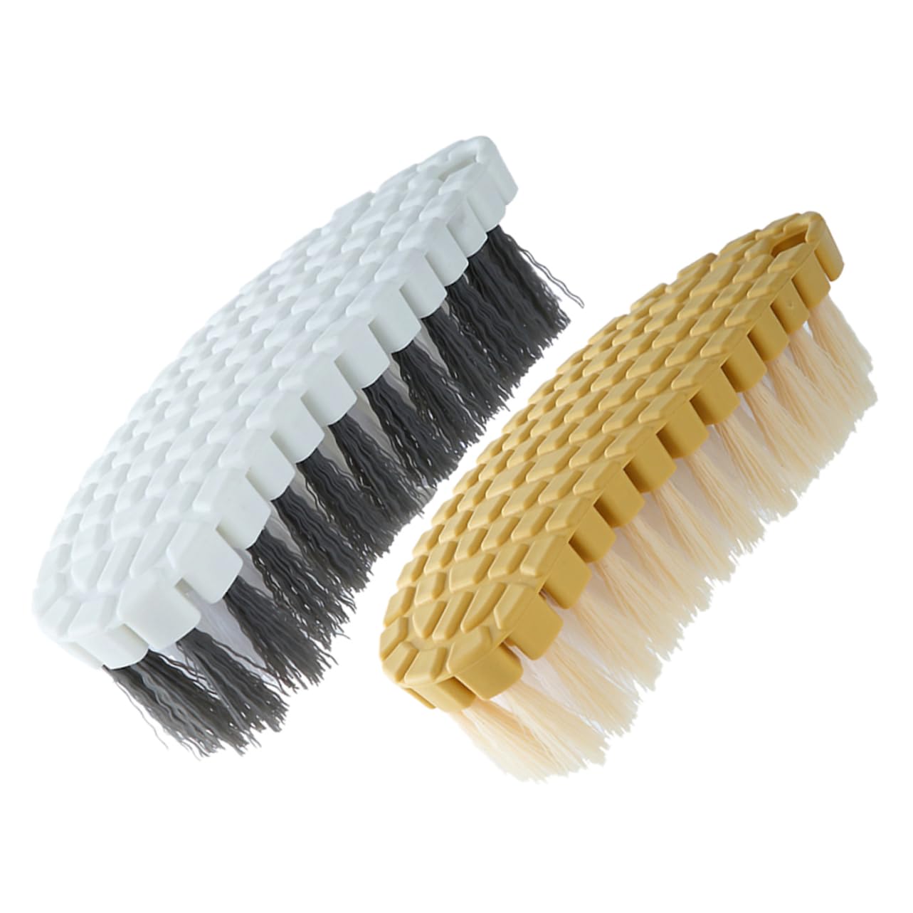 Zerodeko 5 Set Pennello Per La Pulizia Del Domestico Setola Macchia Microfibra Scrubber Piccola Spazzola Per La Pulizia Spazzola Per Vestiti Spazzola Manuale Plastica 2 Pezzi * 5