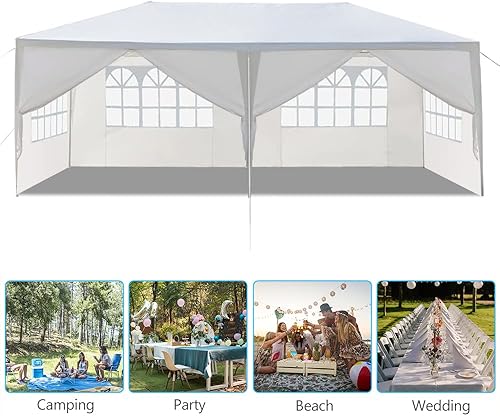 Miniatura 4 de Carpa para exteriores, carpa de fiesta de boda, refugio de campamento, refugio instantáneo comercial, tienda de campaña impermeable con paredes