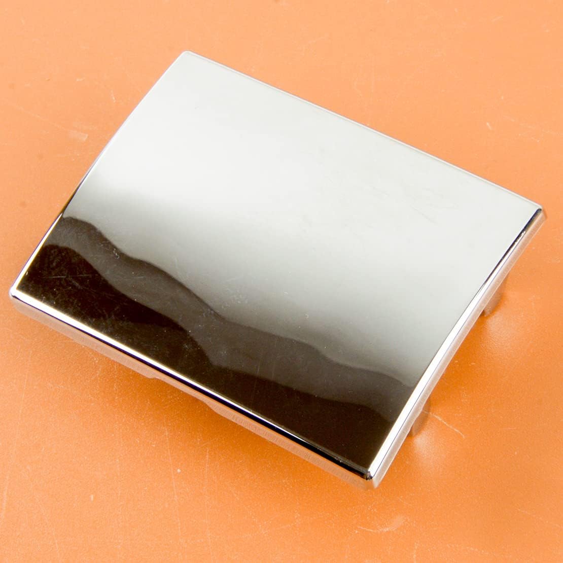 Silver Rear Bumper Tow Hook Chrome Cover Cap Fit for Mercedes Benz GL-350/450/550/63 2013-2016