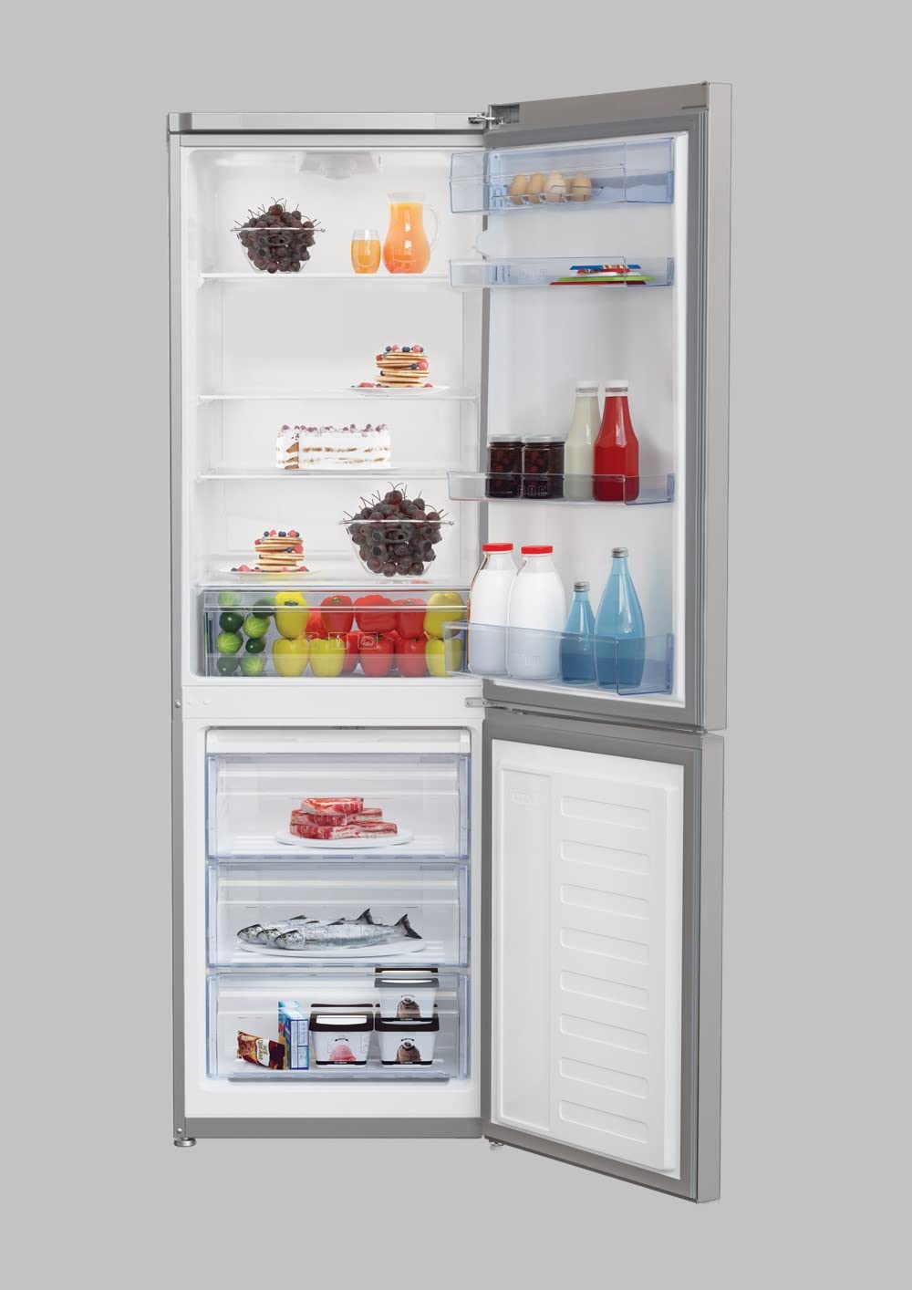 Frigorifero Combinato, 330 Litri, Classe A+, Inox