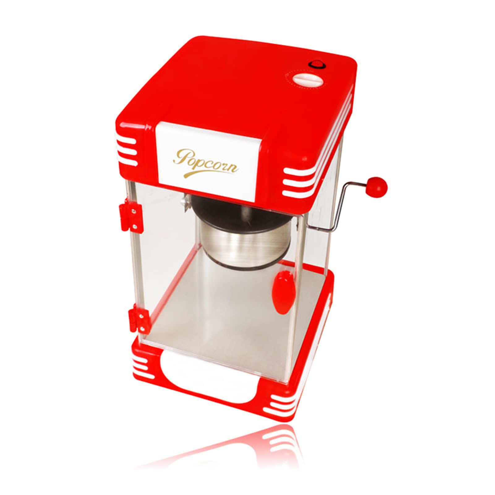 Macchina per Popcorn, Macchina per Popcorn, Home Theater ad Aria Calda Popcorn Popper da 1200 W, Sano e Senza Grassi, Funzionamento con Un Pulsante e Facile da Pulire, Spuntino del