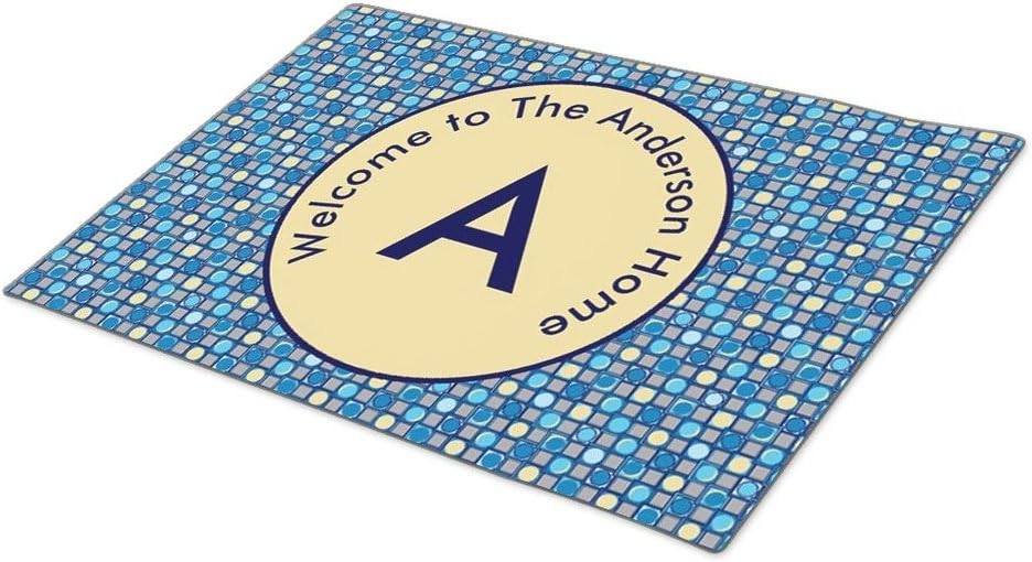 MaRed Decorative Door Mats Moon Blank Door Mat Patio