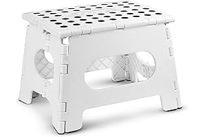 Water-Resistant Folding Step Stool Takes the Hassle Out of Household Chores and More