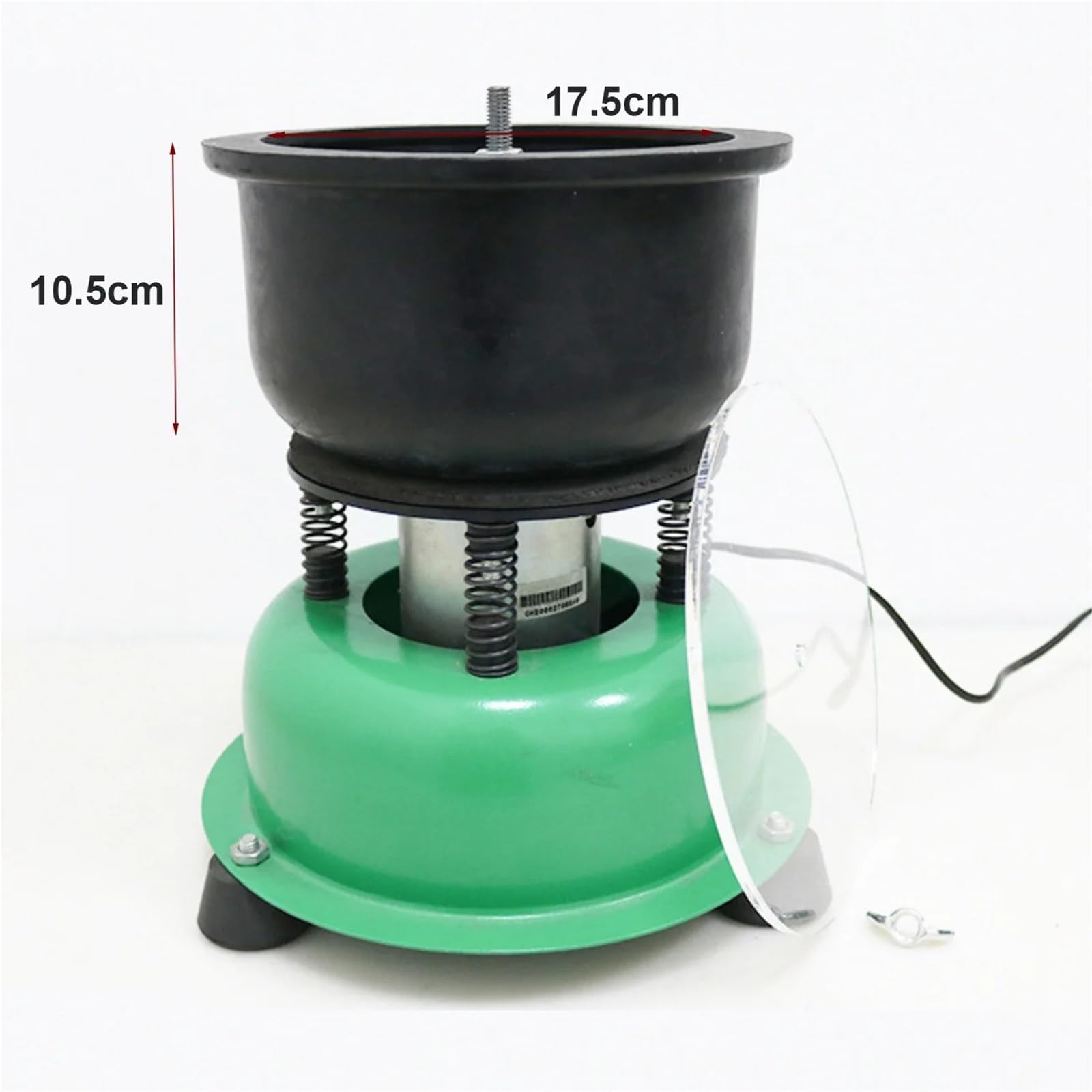 Hochleistungs-Vibrationstrommelpoliergerät for Polieren von Jade, Achat und Metall.