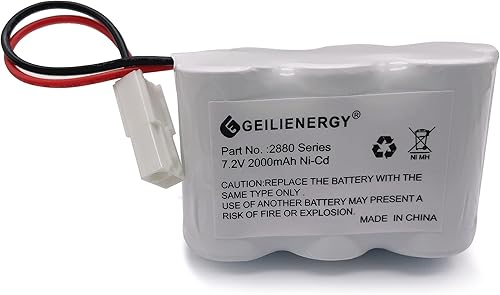 Miniatura 4 de GEILIENERGY Batería de 7.2 V compatible con Bissell serie 2880 y modelos de vacío 2880, 2880A, 2880B, 2880C, 2880D, 2880K, 2880Q, 2880T, 2880W,