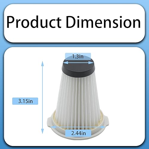 Miniatura 3 de Paquete de 2 filtros de repuesto de filtro HEPA K3000 CSV compatibles con Kenmore inalámbrico Stick Vacuum Modle: 10438, DS4015, DS4020, DS4065,